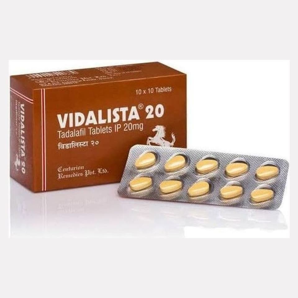 Vidalista 20 mg Tadalafil (10 Tabletten)