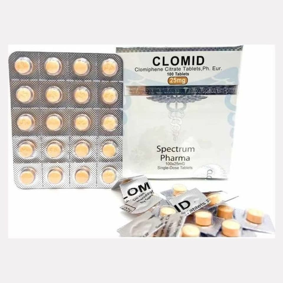 Clomid (25 mg, 50 Tabletten) – Spectrum Pharma