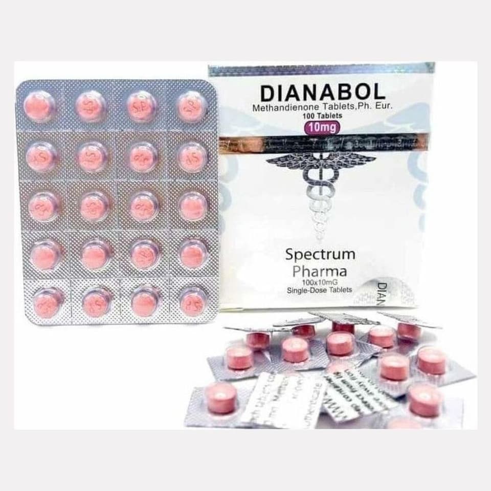 Dianabol (10 mg, 100 Tabletten) – Spectrum Pharma (USA Domestic)